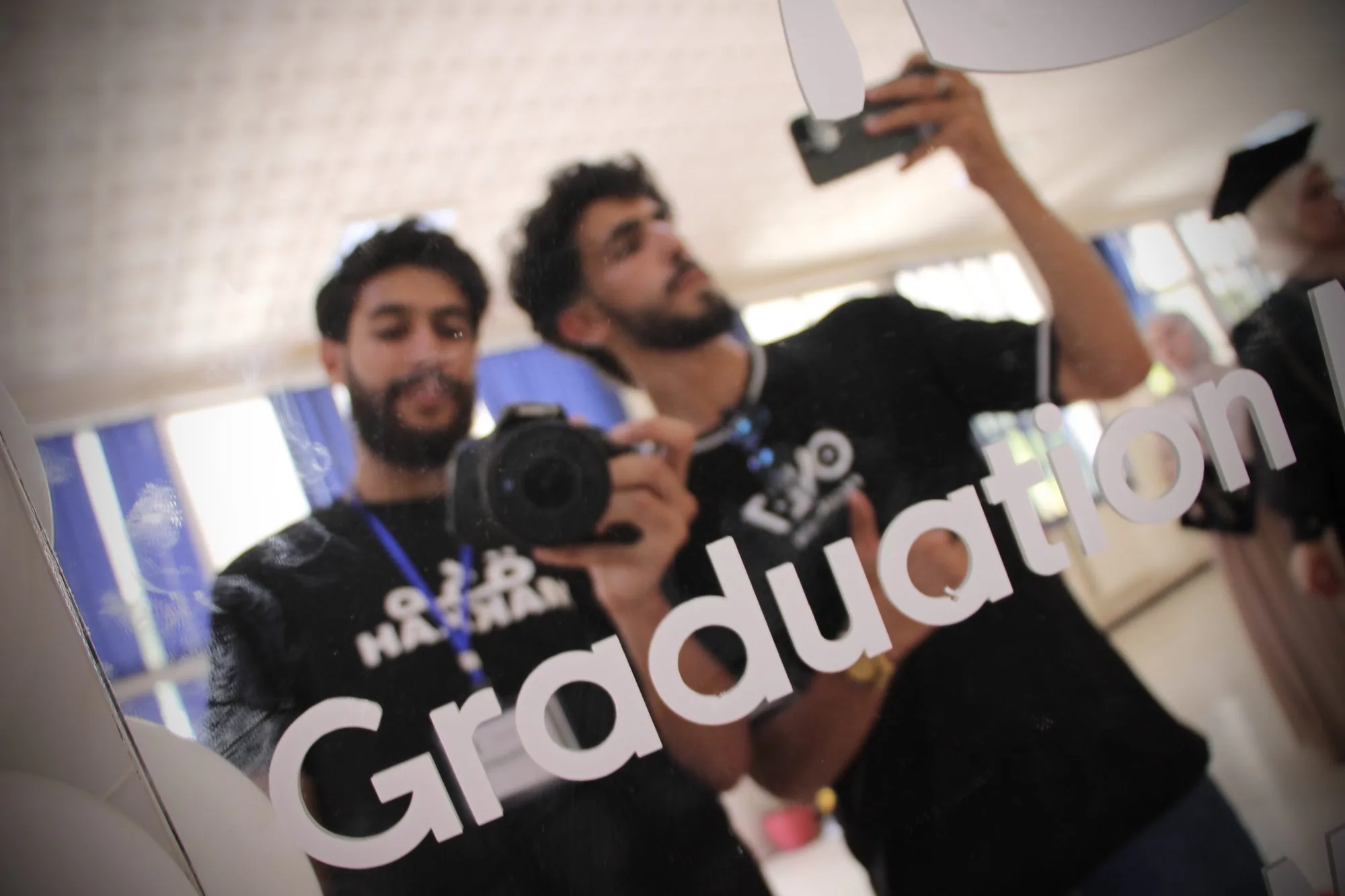 Graduation moment